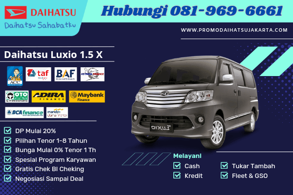 Daihatsu Luxio Daihatsu Luxio