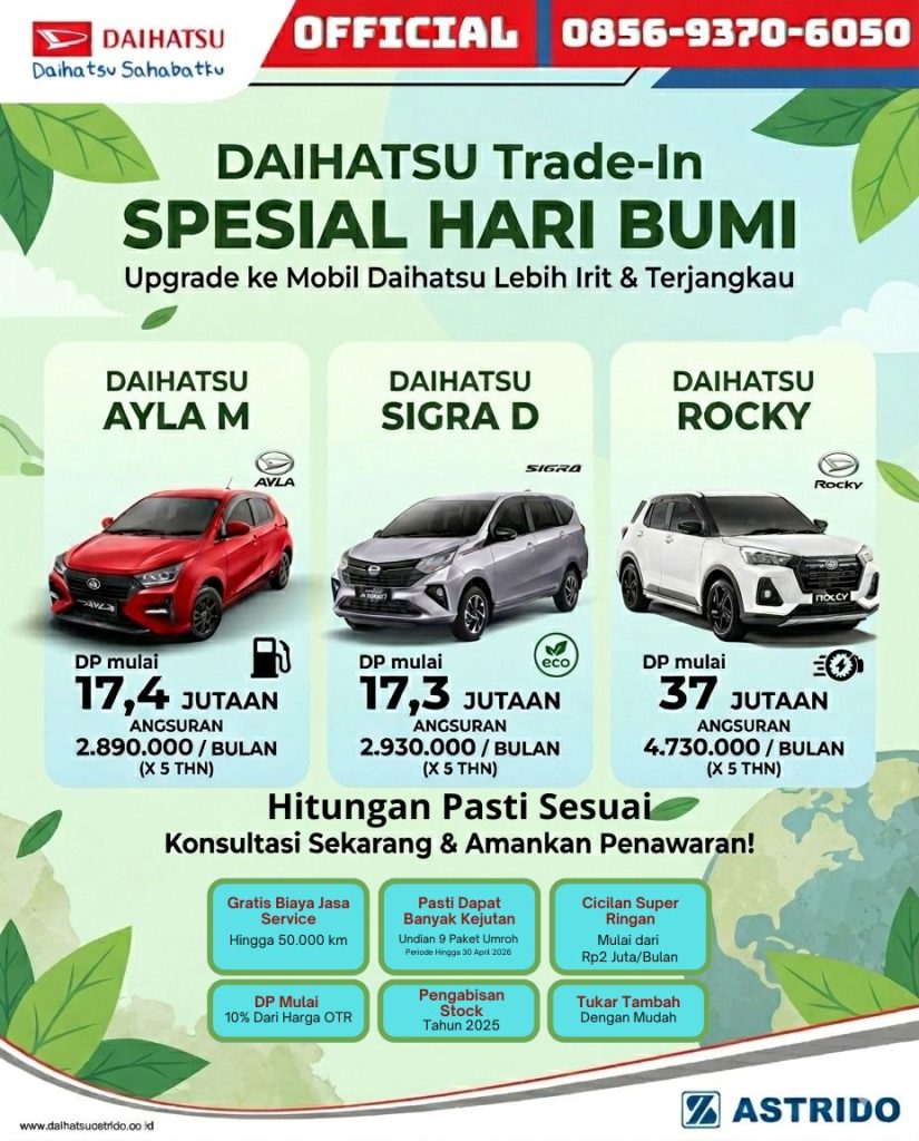 promo daihatsu jakarta timur april 2026