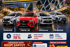 Undangan Event Ngopi Santuy Daihatsu x MUF | Promo Daihatsu Jakarta 2026